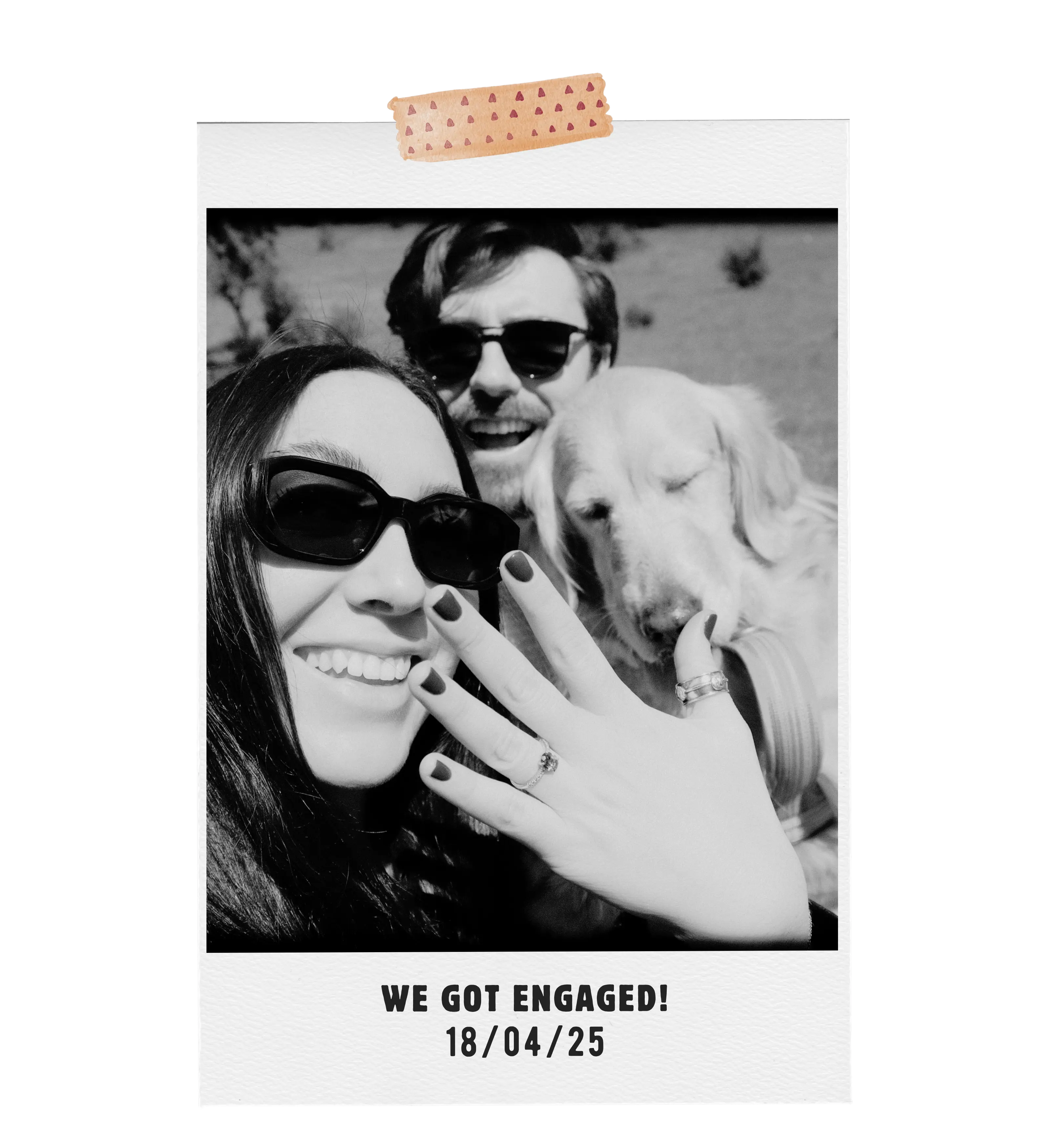 We got engaged!