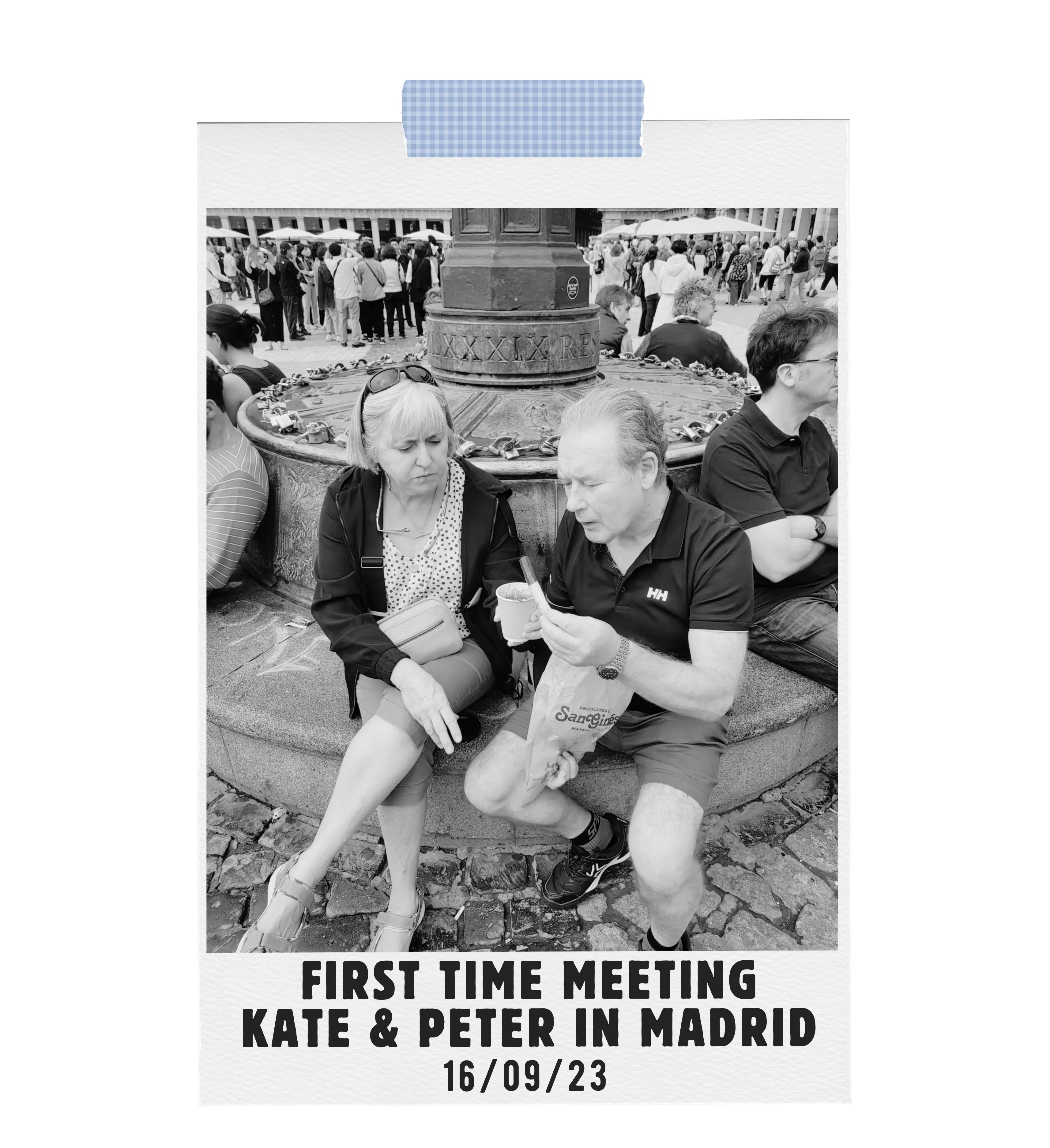 First time meeting Kate & Peter in Madrid